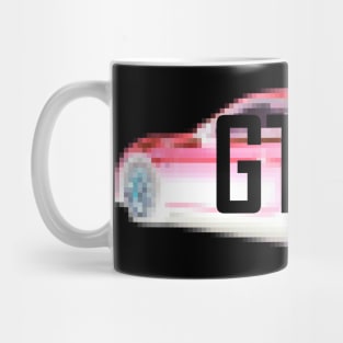 GT86 PIXEL PINK WHITE Mug